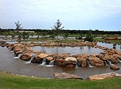 The Lake Doctor - Custom Fountain Custom Waterfall water fountains waterfalls dallas texas