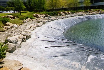 Lake Plastic Liners Dallas Fort Worth - Lake Management Floating Fountains Aeration Irrigation Pump Systems Dallas Fort Worth Texas