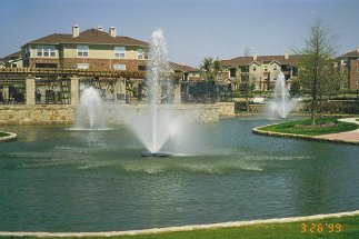 Floating Fountains Dallas Fort Worth - Lake Management Floating Fountains Aeration Irrigation Pump Systems Dallas Fort Worth Texas